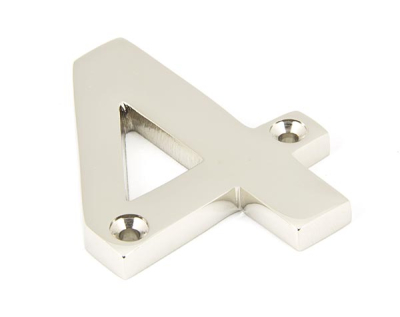 Polished Nickel Polished Nickel Numeral