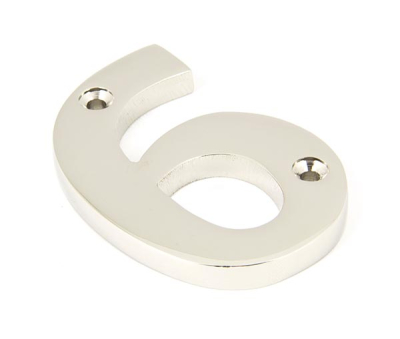 Polished Nickel Polished Nickel Numeral