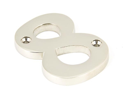 Polished Nickel Polished Nickel Numeral