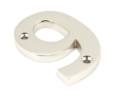 Polished Nickel Polished Nickel Numeral