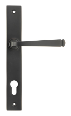 Aged Bronze Avon Slimline Lever Espag. Lock Set