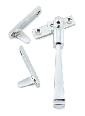 Polished Chrome Night-Vent Locking Avon Fastener