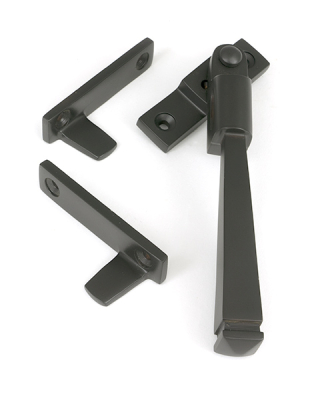 Aged Bronze Night-Vent Locking Avon Fastener