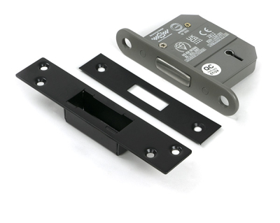 Black BS 5 Lever Deadlock KD