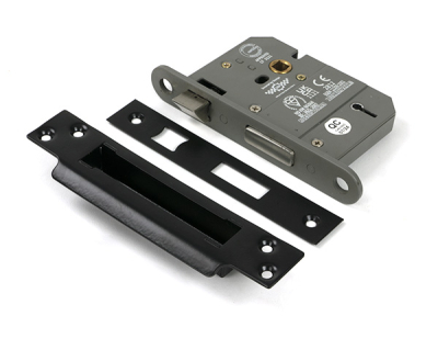 Black 5 Lever BS Sash Lock