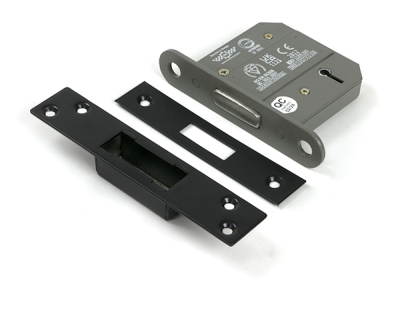 Black BS 5 Lever Deadlock KA