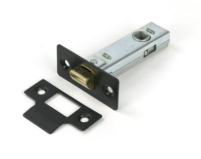 Black Tubular Mortice Latch