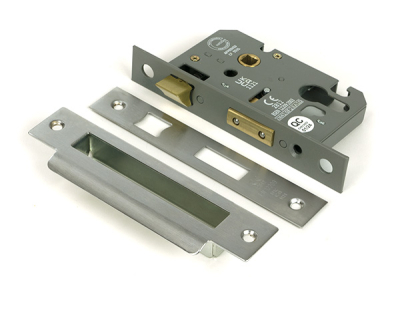 Satin Stainless Steel Euro Profile Sash Lock