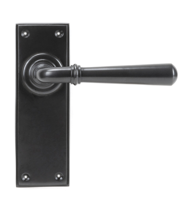 Aged Bronze Newbury Lever Latch Set
