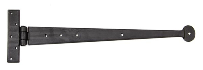 External Beeswax Penny End T Hinge (pair)