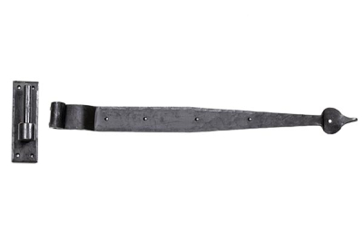 External Beeswax Hook & Band Hinge - Cranked (pair)