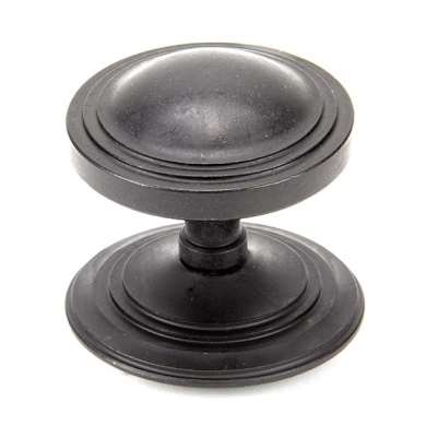External Beeswax Art Deco Centre Door Knob