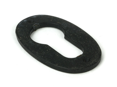 External Beeswax Oval Euro Esctucheon