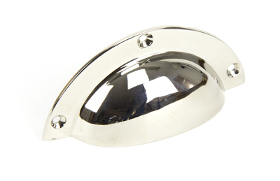 Polished Nickel Plain Drawer Pull