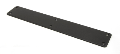 Black Plain Fingerplate