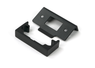 Black ½Inch Rebate Kit for Tubular Mortice Latch