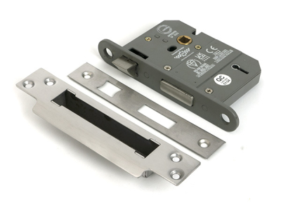 Stainless Steel 5 Lever BS Sash Lock KA