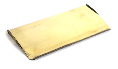 Aged Brass Letter Plate Cover