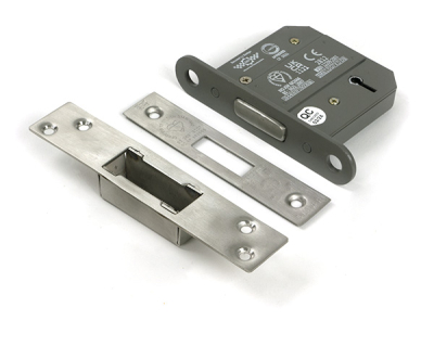 Stainless Steel BS 5 Lever Deadlock KA