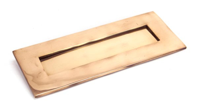 Polished Bronze Letter Plate