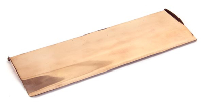 Polished Bronze Letter Plate Cover