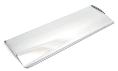 Satin Chrome Letter Plate Cover