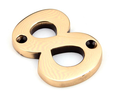 Polished Bronze Polished Bronze Numeral