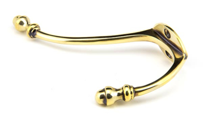 Aged Brass Hat & Coat Hook