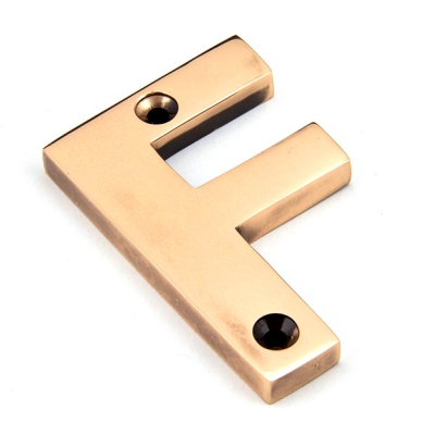 Polished Bronze Polished Bronze Letter