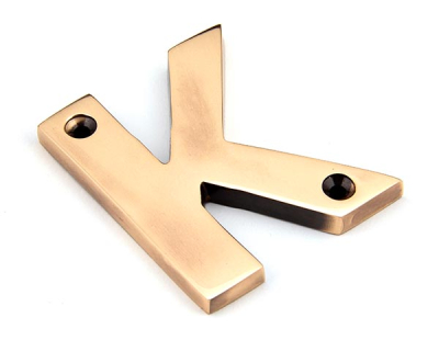 Polished Bronze Polished Bronze Letter
