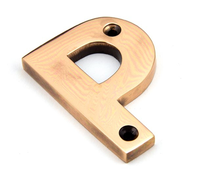 Polished Bronze Polished Bronze Letter