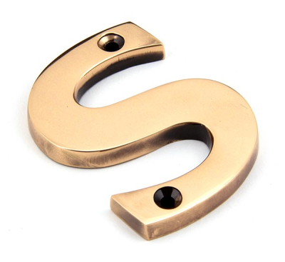 Polished Bronze Polished Bronze Letter