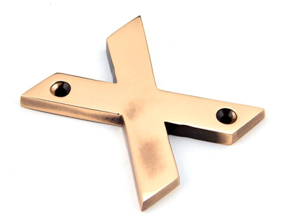 Polished Bronze Polished Bronze Letter
