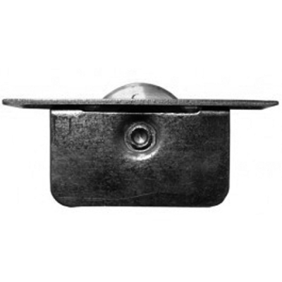 2Inch Square Ended Sash Pulley - Polished Chrome