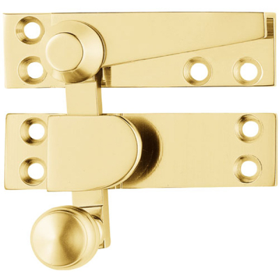 Beehive Quadrant Fastener - Polished Brass