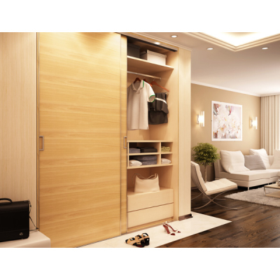 W18 Double Top Wardrobe Sliding Door Track - 1.8m
