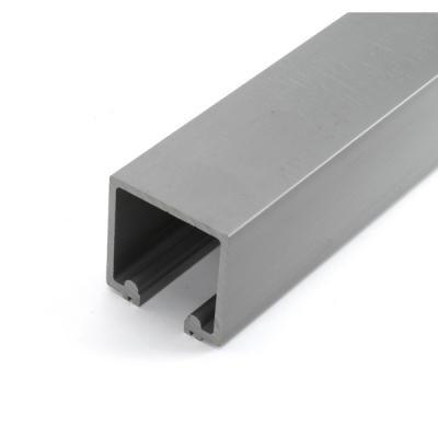 Brio Weatherfold 4S 100 Top Track 3000mm - Anodised Aluminium