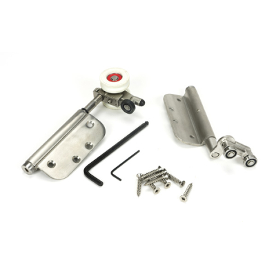 Brio Weatherfold 4S 100 Mortice End Set - Stainless Steel