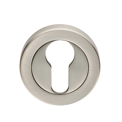 Euro Profile Escutcheon (Concealed Fix) - Satin Nickel