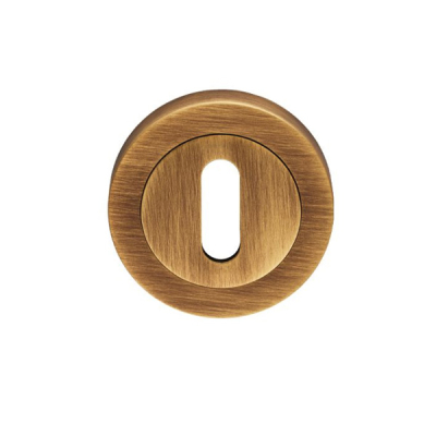 Standard Profile Escutcheon (Concealed Fix) - Antique Brass