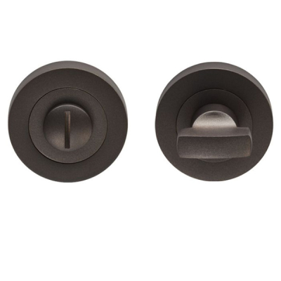 Carlisle Round Thumbturn & Release - Matt Bronze