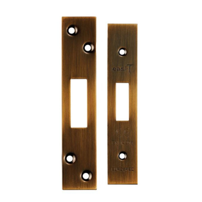 Forend & Strike Pack to Suit EDS|LDS Deadlock - Antique Brass