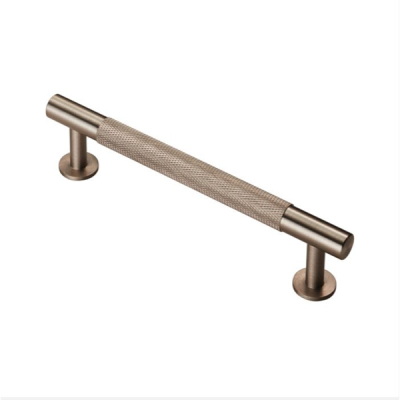 Knurled Pull Handle 158mm (128mm cc) - Satin Nickel