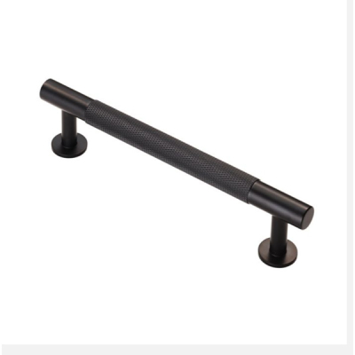 Knurled Pull Handle 190mm (160mm cc) - Matt Black