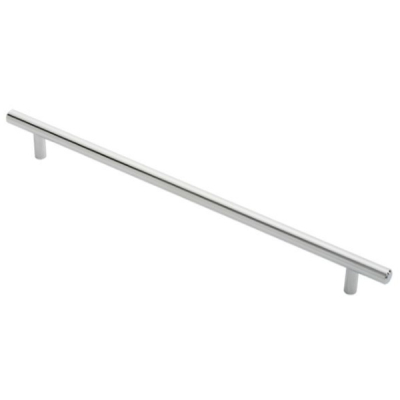Steel T-Bar Handle 348mm (288cc) - Polished Chrome