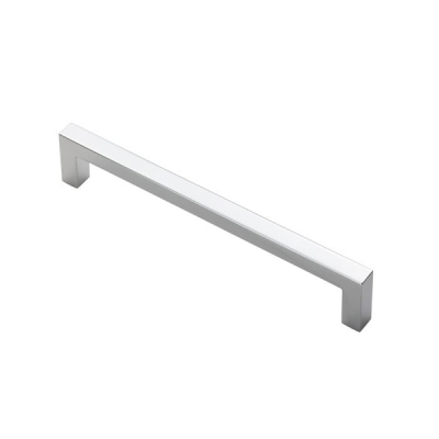 Block Cupboard Handle 170mm (160cc) - Polished Chrome