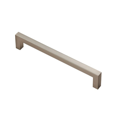 Block Cupboard Handle 170mm (160cc) - Satin Nickel
