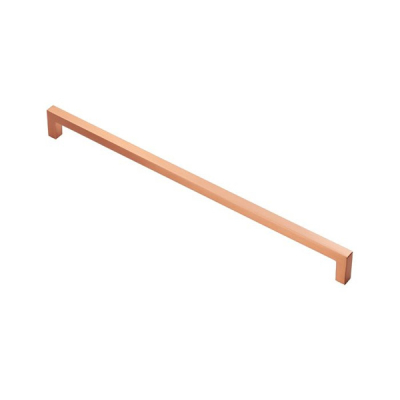 Block Cupboard Handle 330mm (320cc) - Satin Copper
