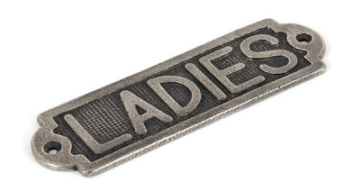 From the Anvil Ladies Sign