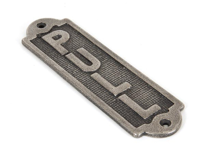 From the Anvil Pull Sign